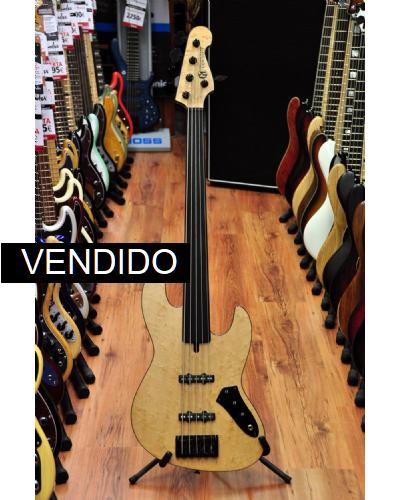 Maruszczyk Elwood 5p Fretless Birdseye